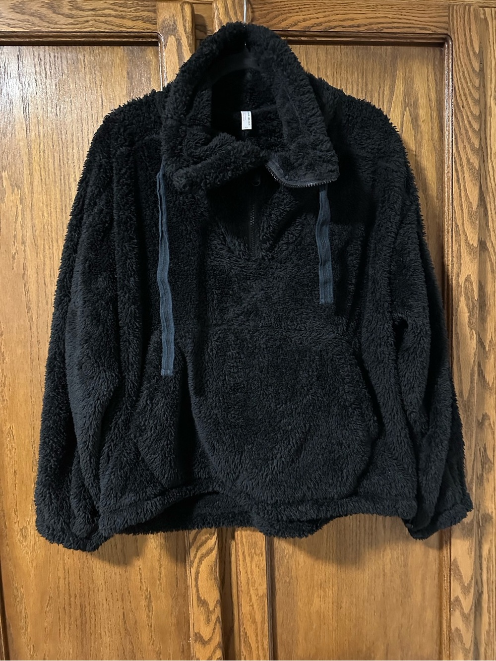 Free People Movement Big Sky Hi Neck Pullover Black Sz S - Picture 5 of 10